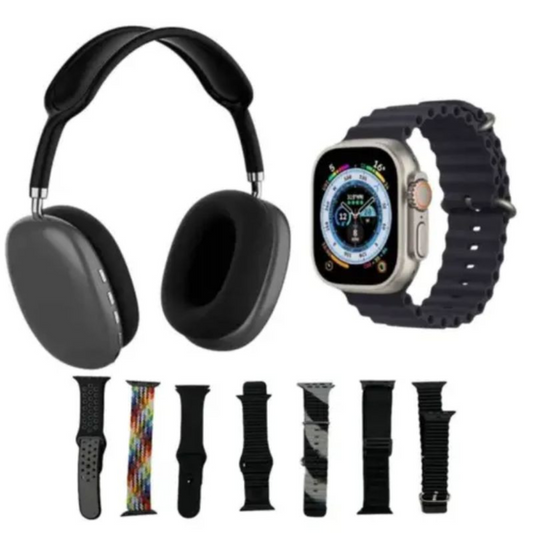 P9 Ultra2 Smart Watch Bundle